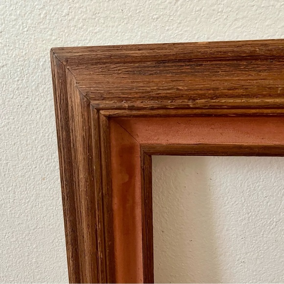 Rustic Brown and Tan Wooden Frame 15/17 inches - Picture 9 of 12